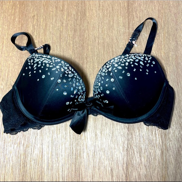aerie Other - Aerie rhinestone pushup bra size 32B